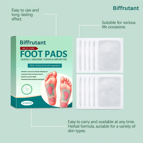 BIFRRUTANT Ginger Footpatch Foot Pad for Swelling