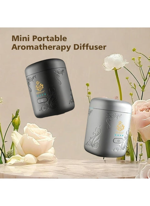Mini Portable Rechargeable Electric Incense Burner with LED Battery Display USB