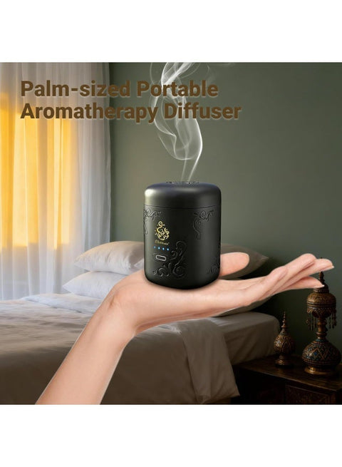 Mini Portable Rechargeable Electric Incense Burner with LED Battery Display USB