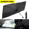 Multi-purpose, convenient, foldable car window sunshade, interior protector, auto part accessory, front umbrella cover